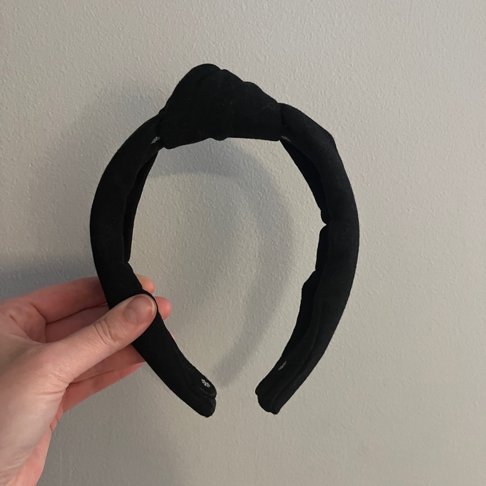 Lele Sadoughi black headband